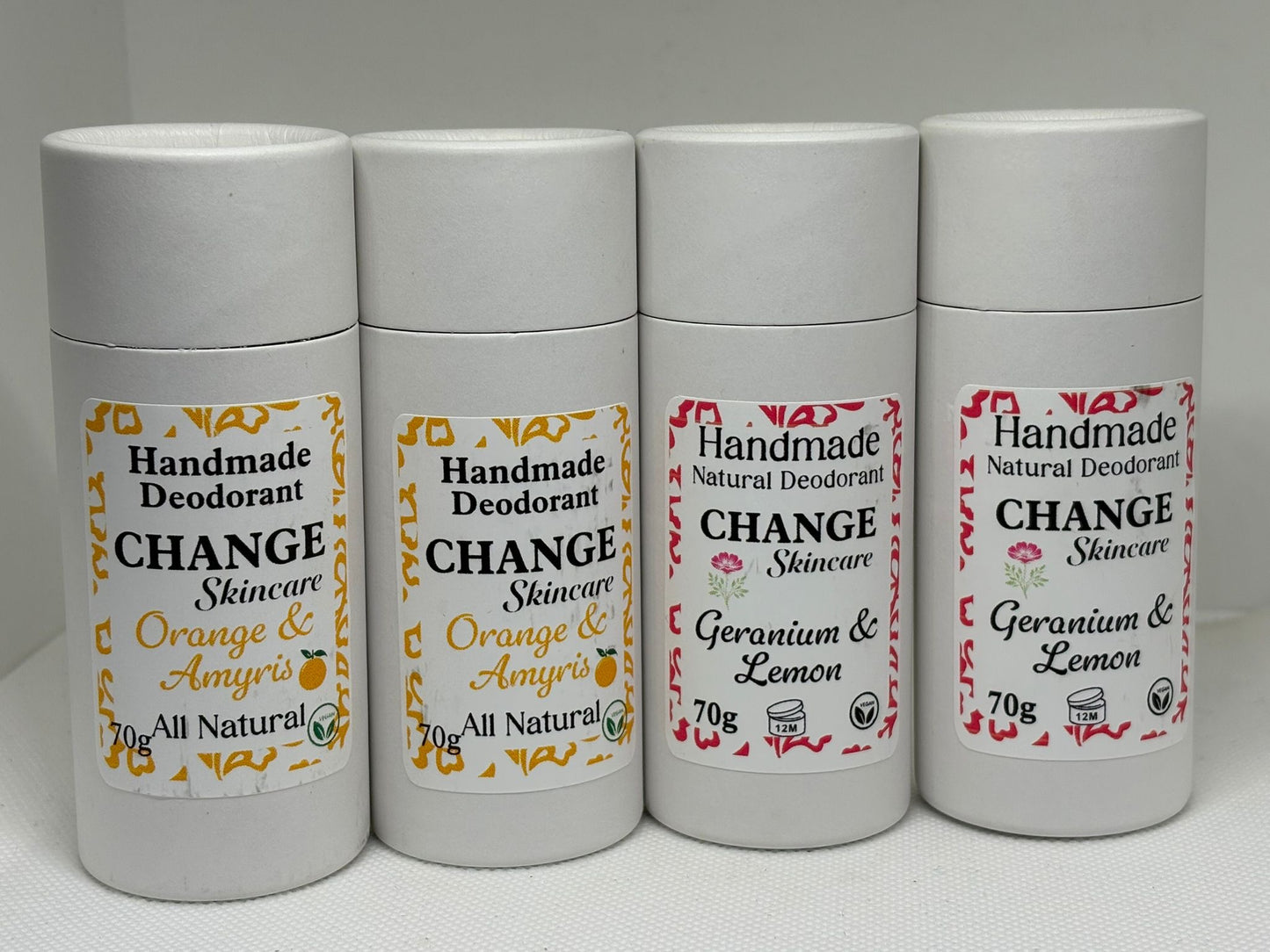 Natural Deodorant with Essential Oils