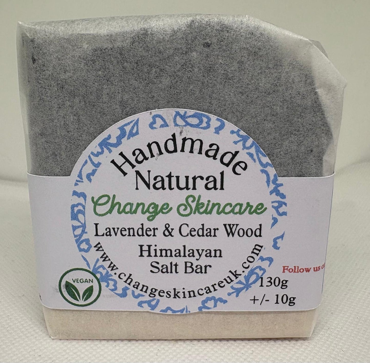 Lavender & Cedarwood Himalayan Salt Bar