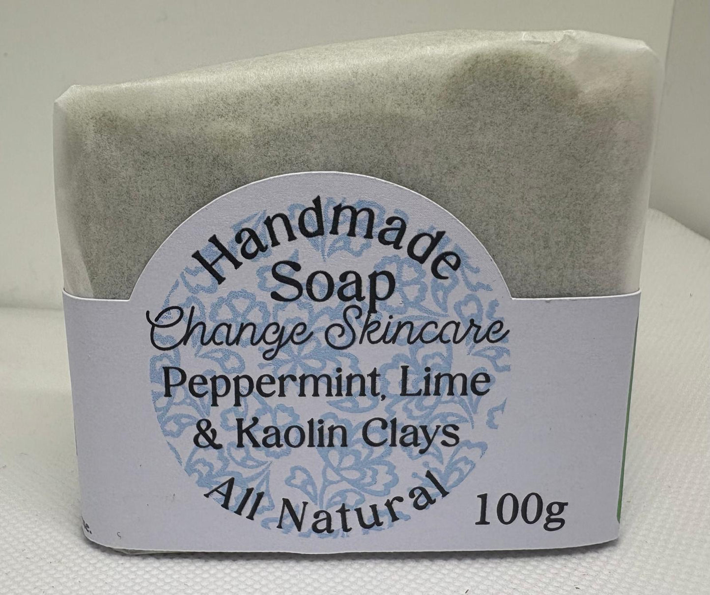 Lime, Peppermint & Kaolin Clay Soap Bar