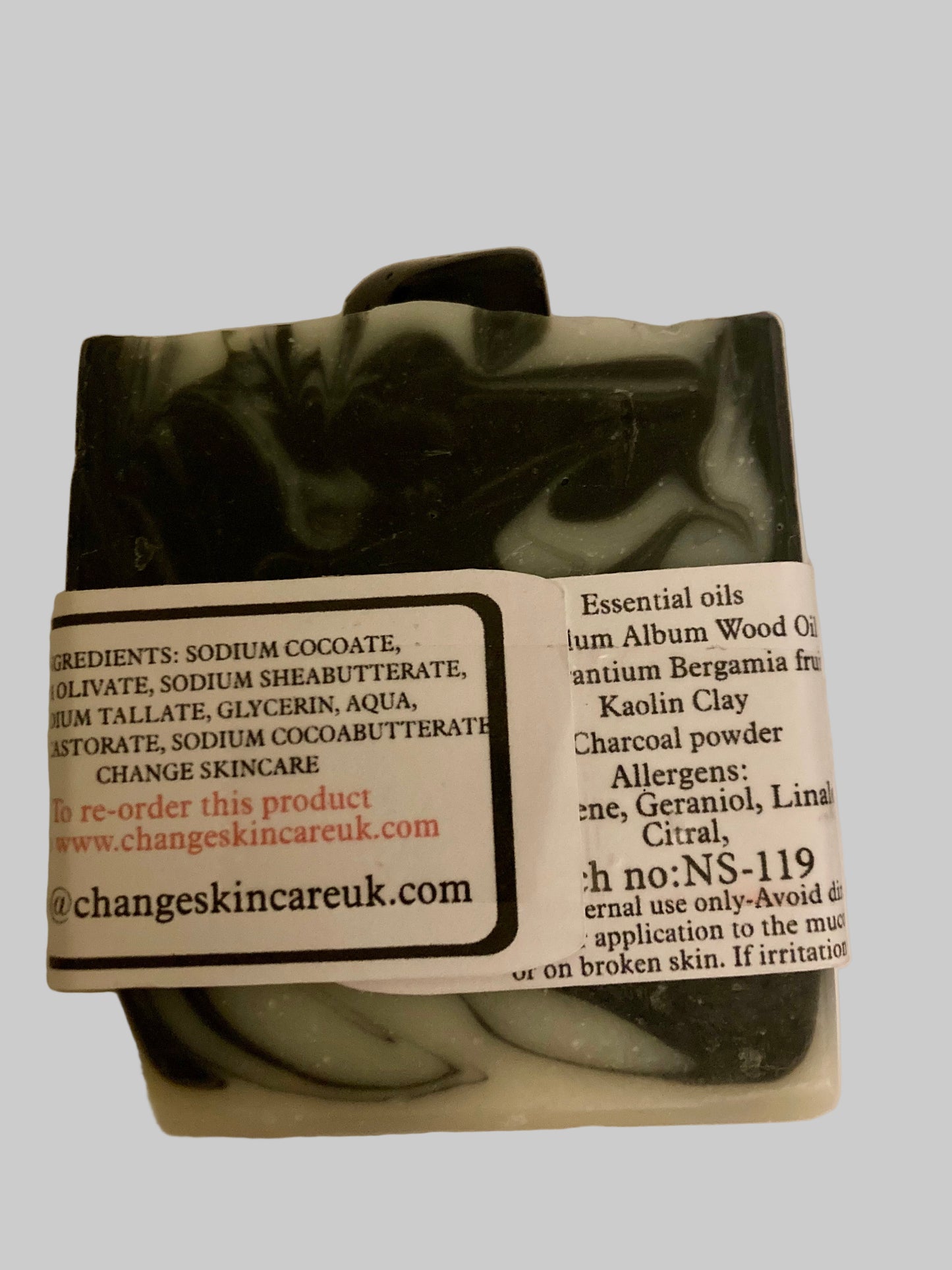Obsidian Crystal Soap Bar - Grounding, Protection & Emotional Healing
