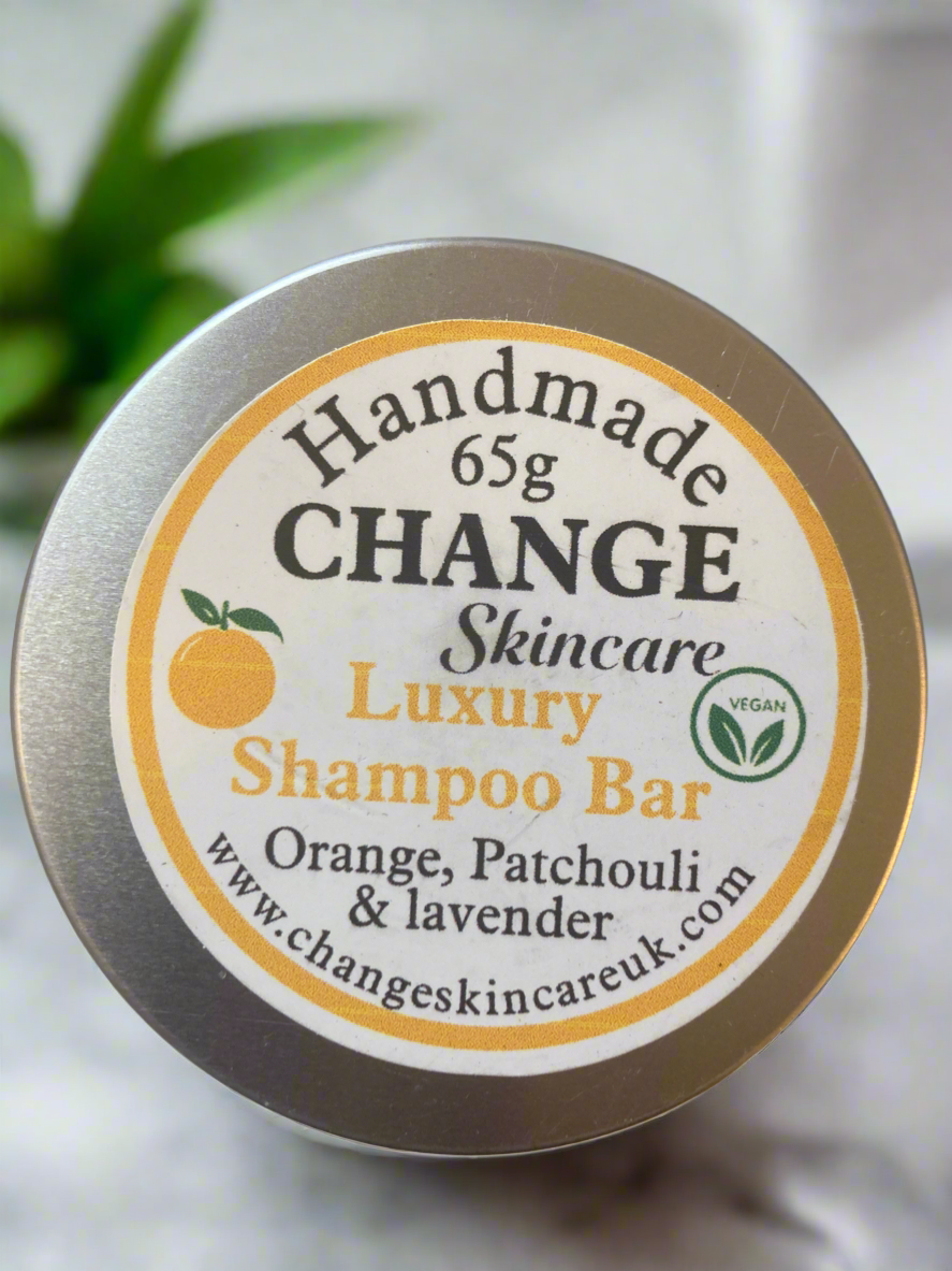 Shampoo Bar with Orange, Patchouli & Lavender