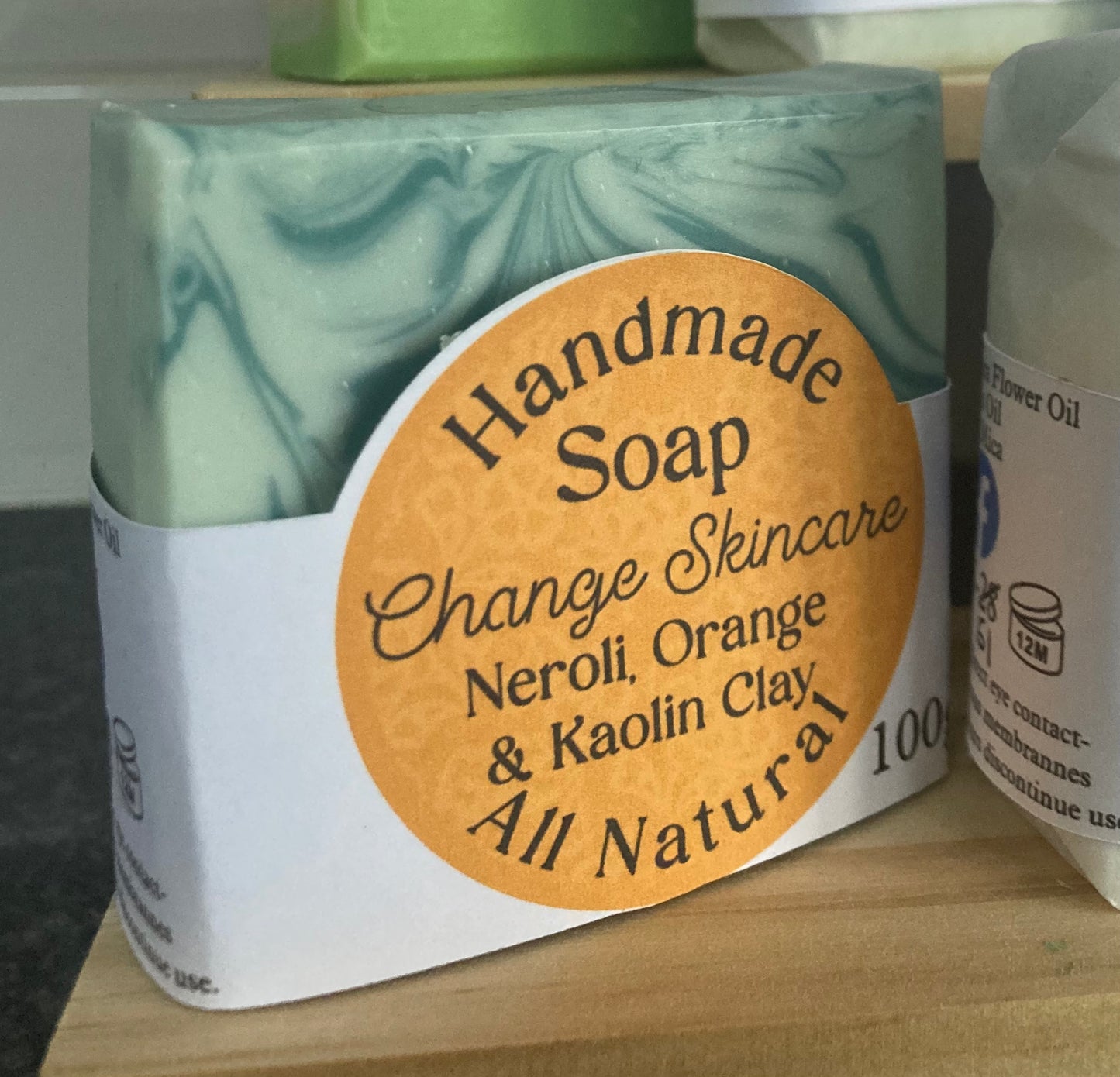 Neroli, Orange & Kaolin Clay Natural Soap Bar