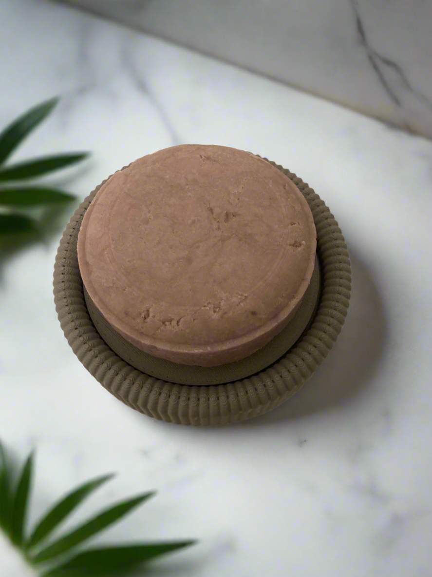 Sham-perch, A breathable tray designed to lift your shampoo bar, helping it dry faster, last longer, and stay mess‑free.