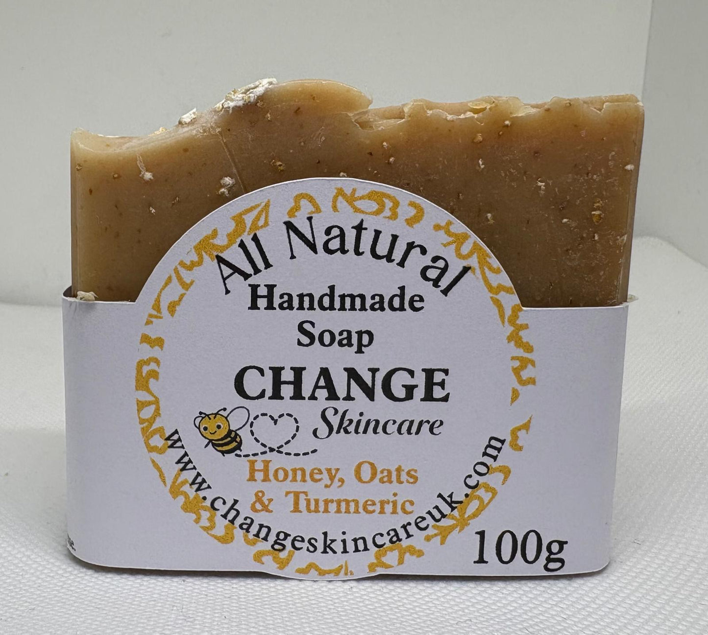 Honey, Oats & Turmeric Natural Handmade Soap - Makers Favourite