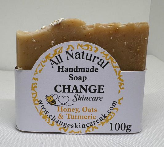 Honey, Oats & Turmeric Natural Handmade Soap - Makers Favourite
