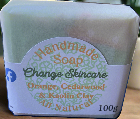 Cedarwood & Orange Natural Soap Bar