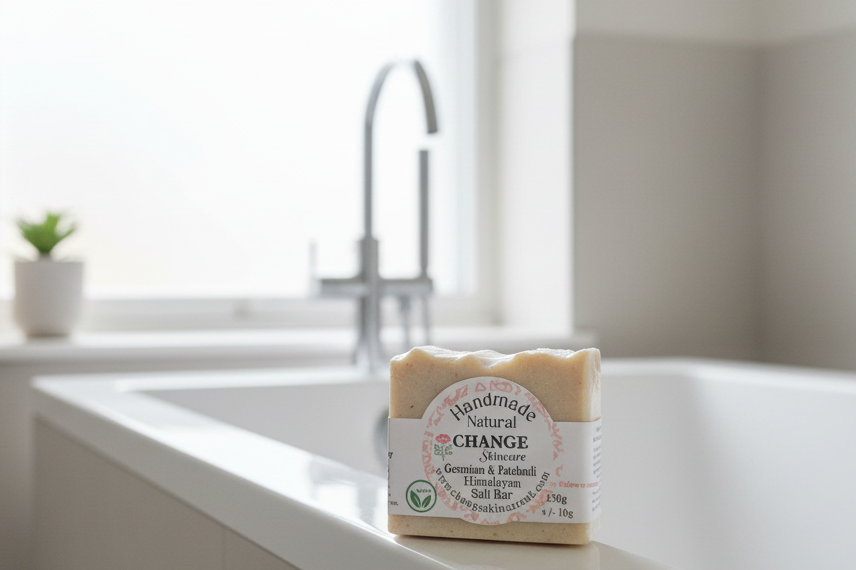 Geranium & Patchouli Himalayan Salt Bar
