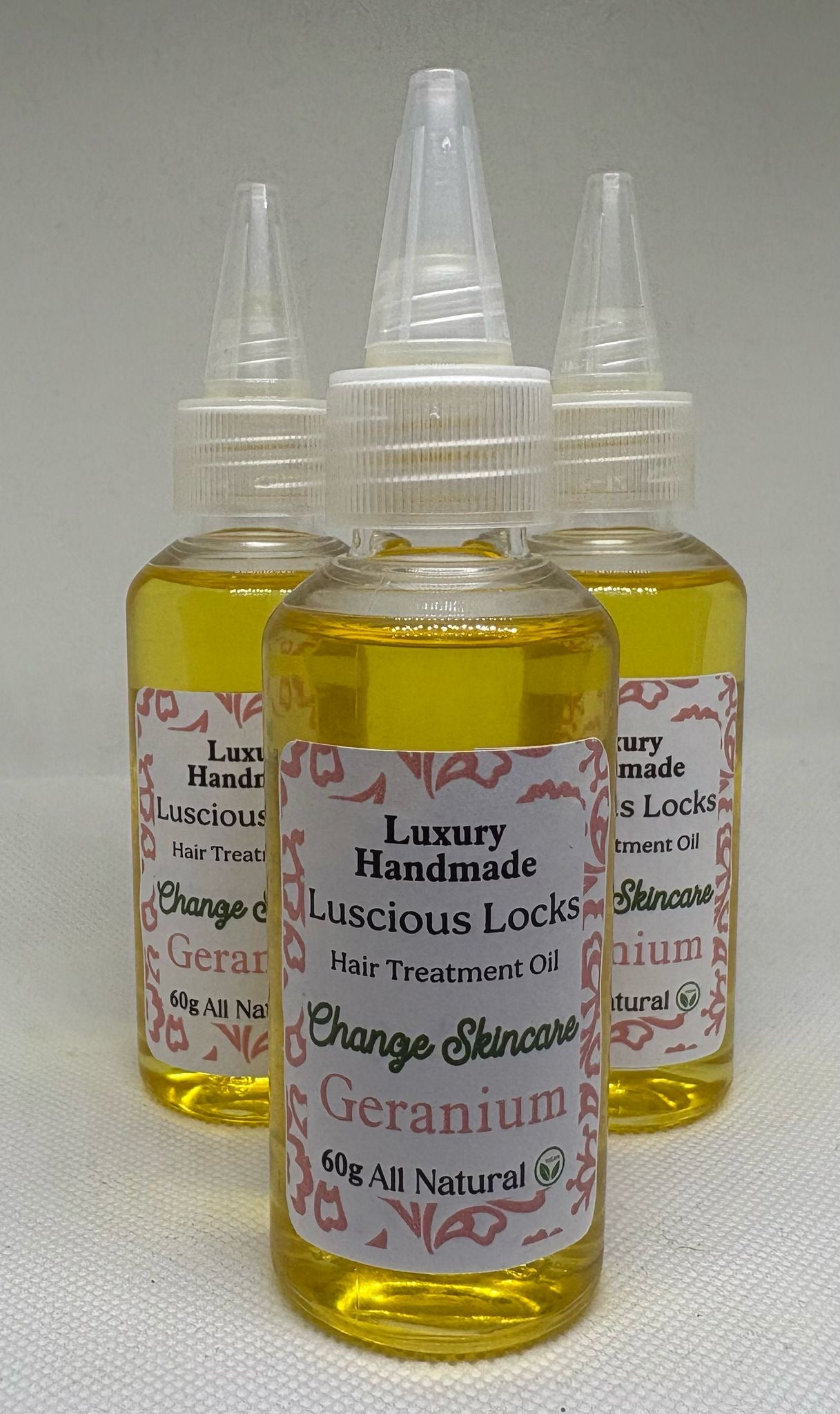 Luscious Locks Geranium Hair Treatment Oil