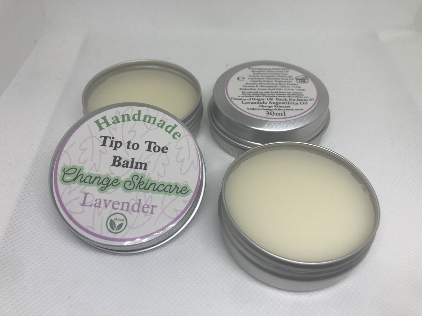 Lavender - Calming -Tip to Toe Balm