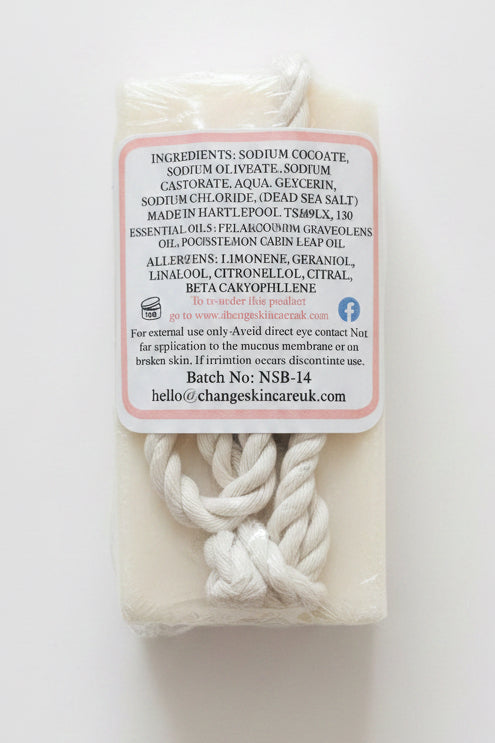 Geranium & Patchouli Sea Salt Bar