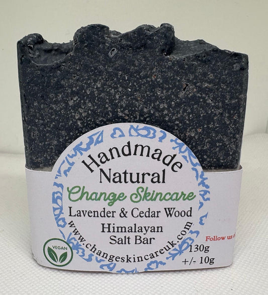 Lavender & Cedarwood Himalayan Salt Bar
