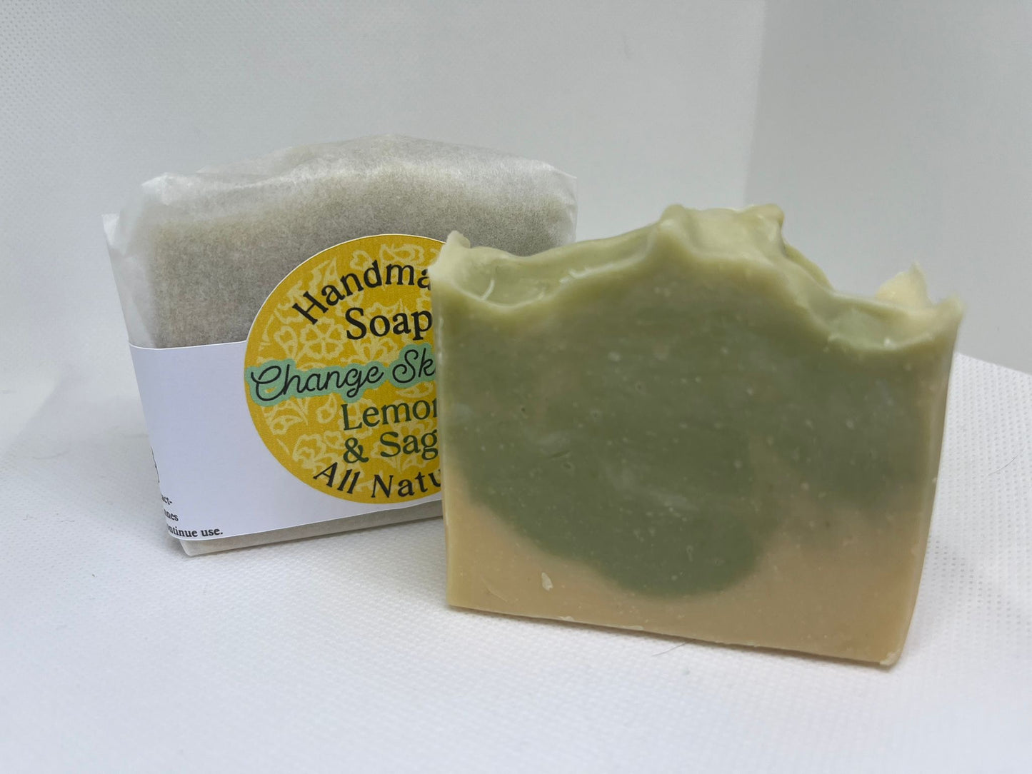 Lemon & Sage Natural Soap Bar