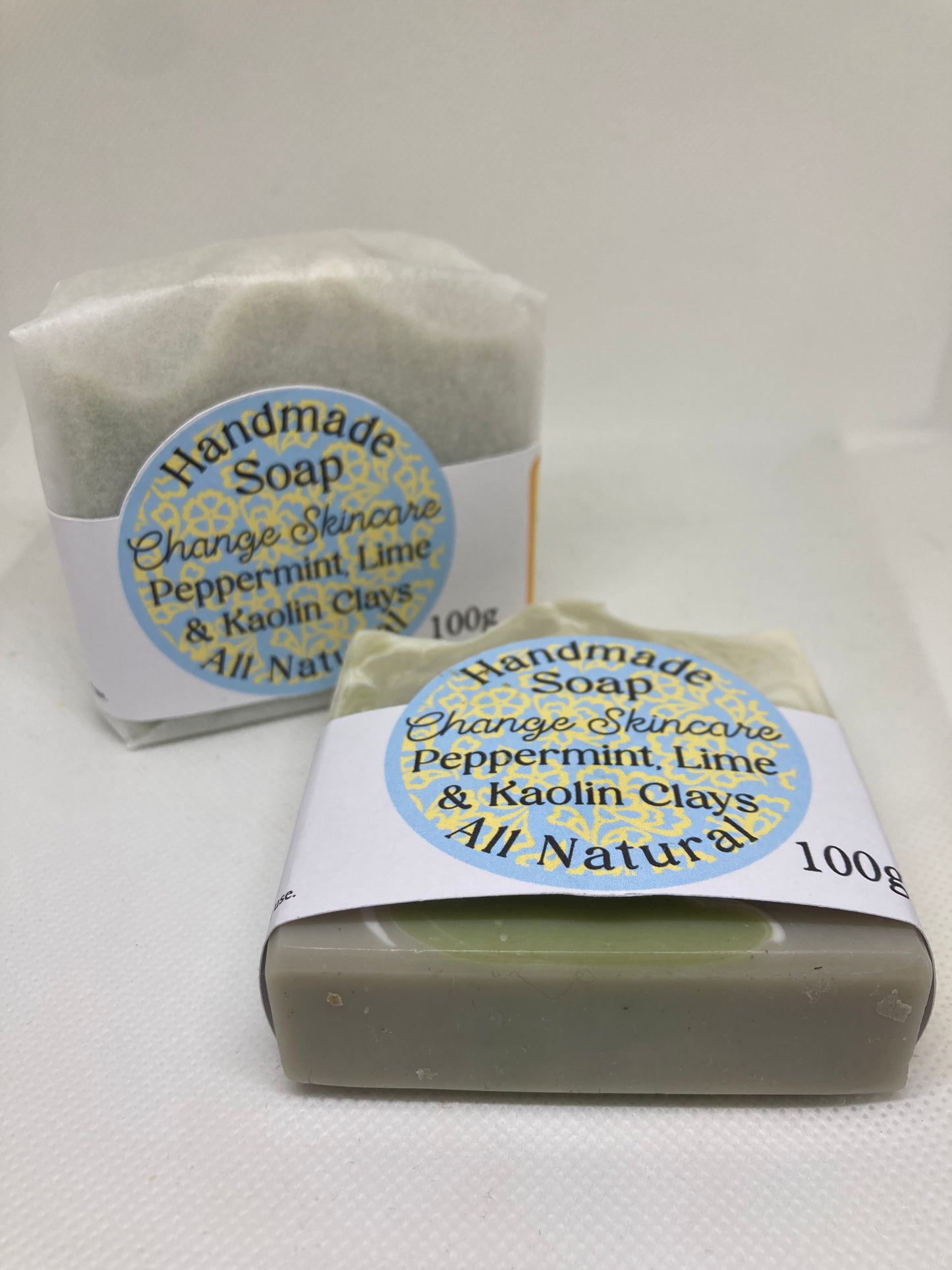 Lime, Peppermint & Kaolin Clay Soap Bar