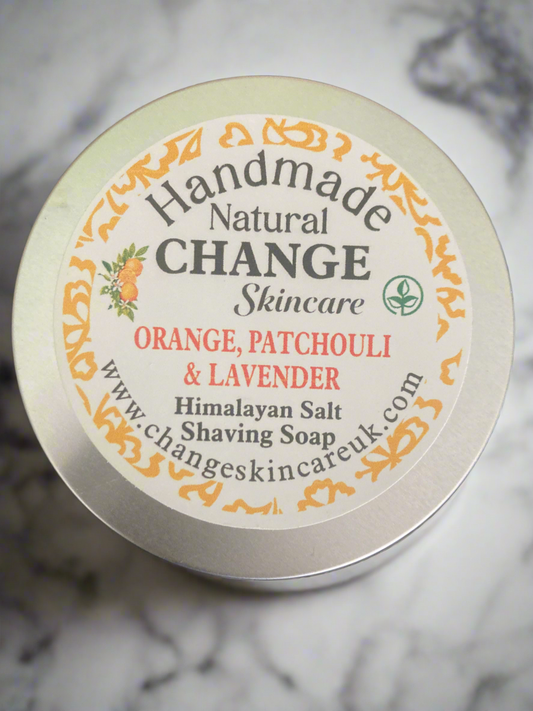 Orange, Patchouli & Lavender Shaving Soap