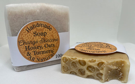 Honey, Oats & Turmeric Natural Handmade Soap - Makers Favourite