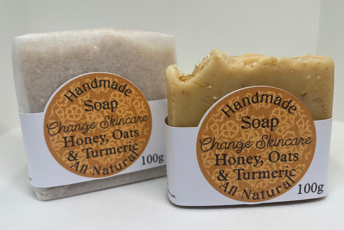 Honey, Oats & Turmeric Natural Handmade Soap - Makers Favourite