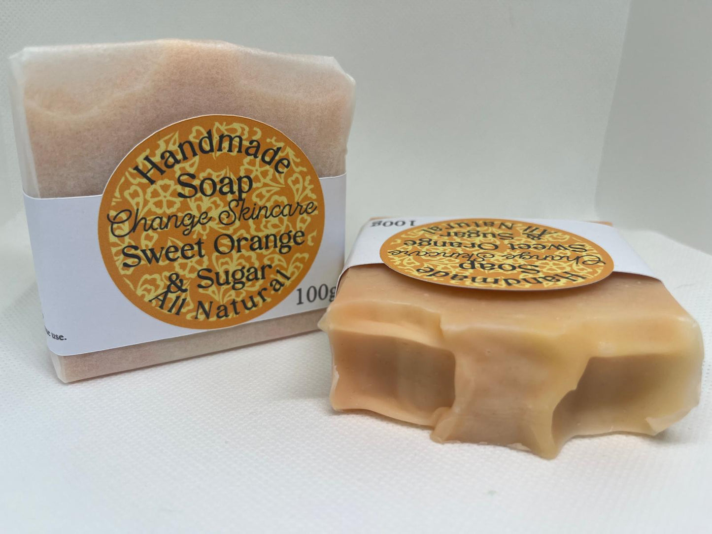 Sweet Orange & Sugar Natural Soap Bar