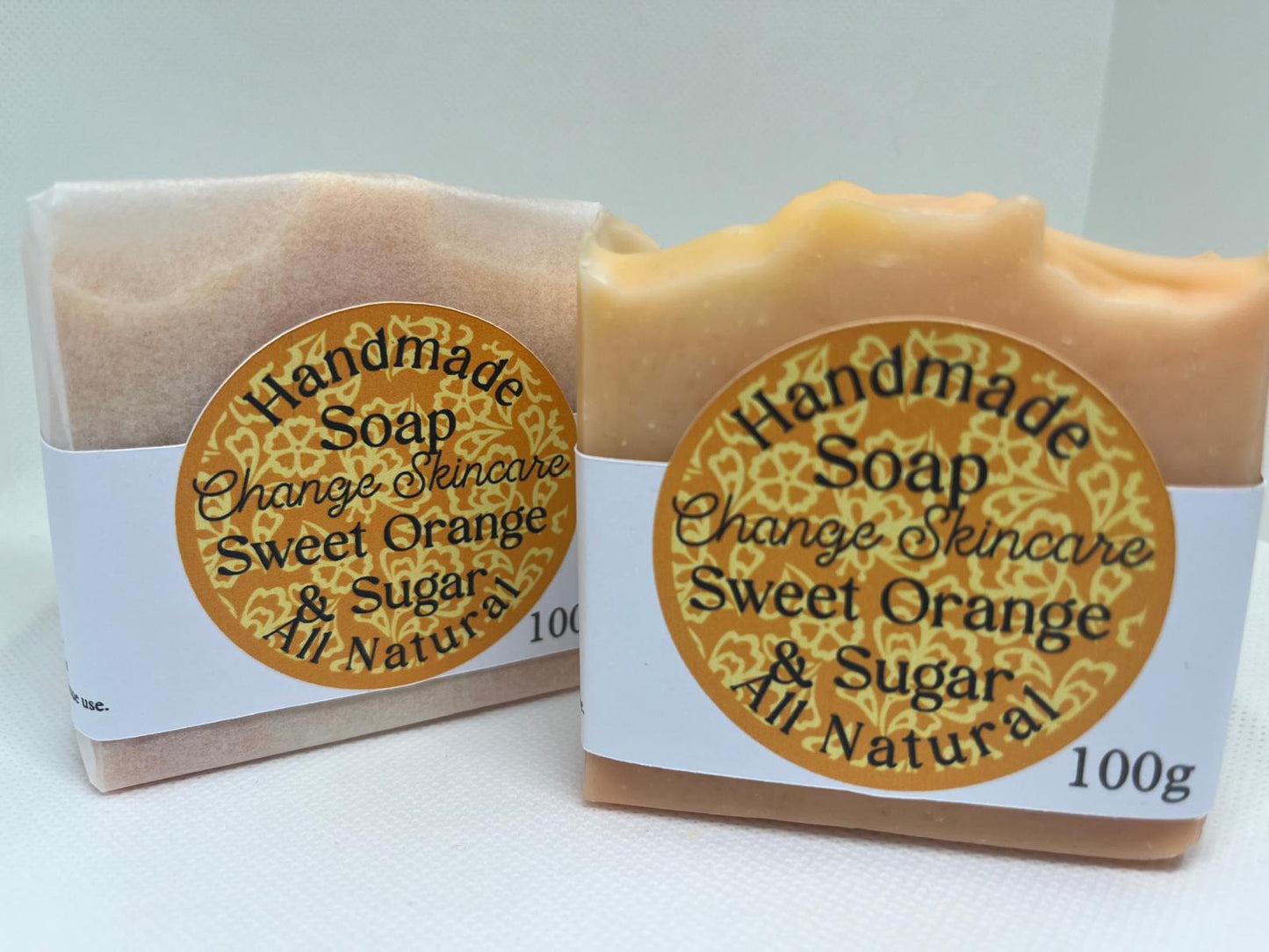 Sweet Orange & Sugar Natural Soap Bar