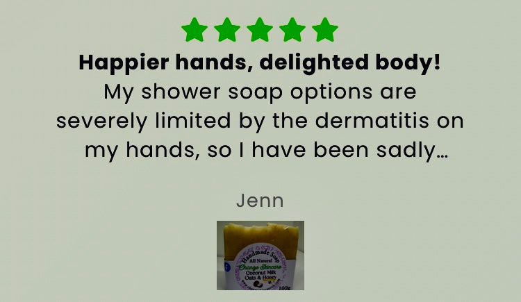 Coconut Milk, Oats & Honey Natural Soap Bar