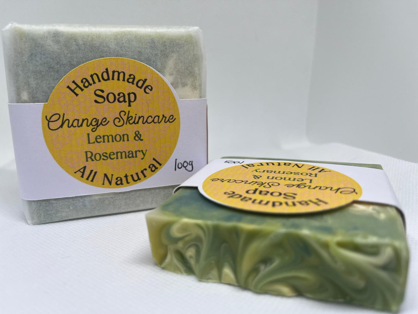 Lemon & Rosemary Natural Soap Bar