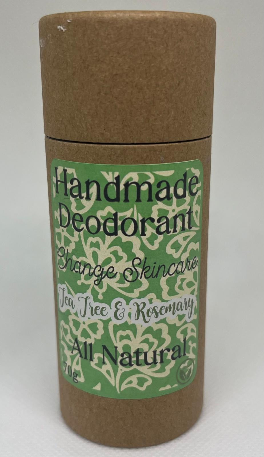 Natural Deodorant with Tea Tree & Rosemary