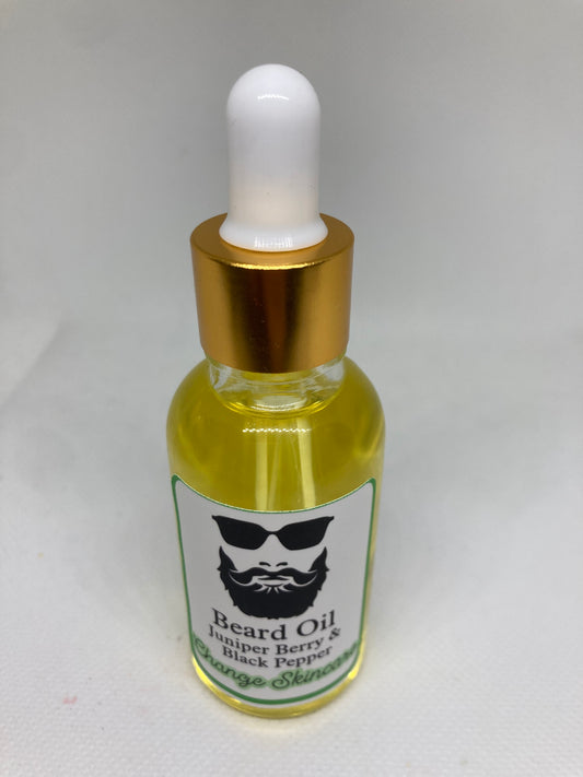 Beard Oil with Juniper & Black Pepper