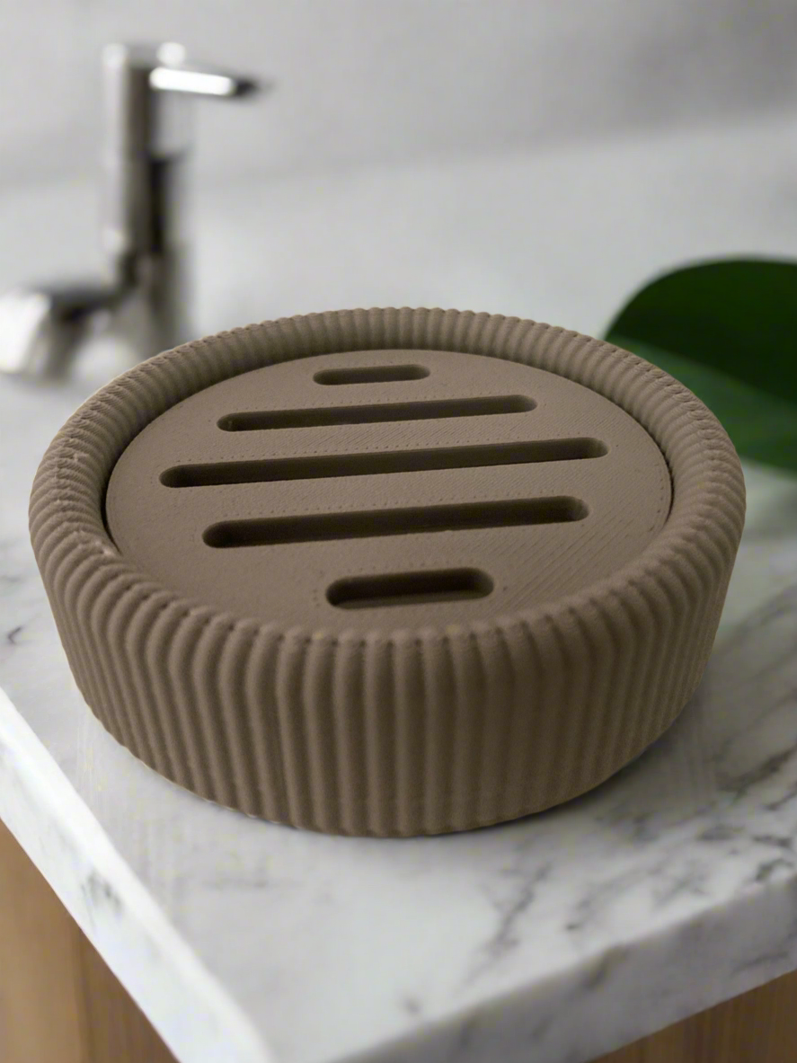 Sham-perch, A breathable tray designed to lift your shampoo bar, helping it dry faster, last longer, and stay mess‑free.