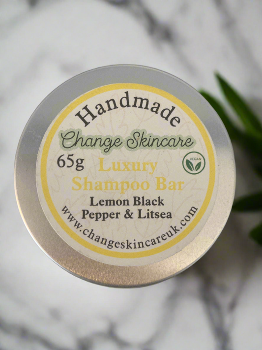 Lemon, Black Pepper & Litsea Shampoo Bar