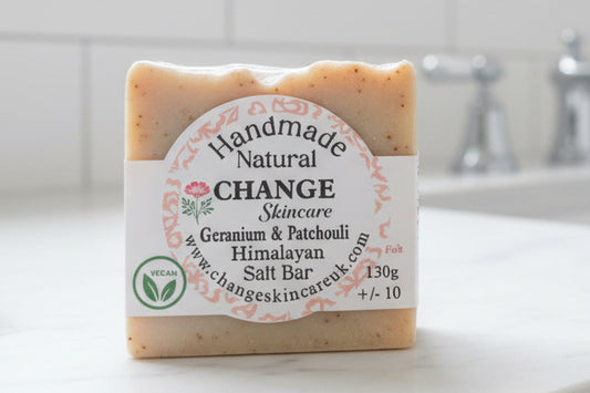 Geranium & Patchouli Himalayan Salt Bar
