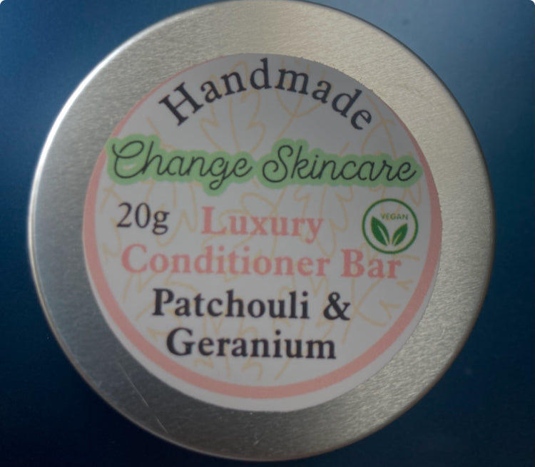 Geranium & Patchouli Conditioner Bar