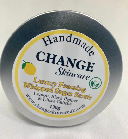 Foaming Whipped Sugar Scrub