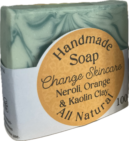 Neroli, Orange & Kaolin Clay Natural Soap Bar