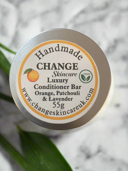 Conditioner Bar with Orange, Patchouli & Lavender