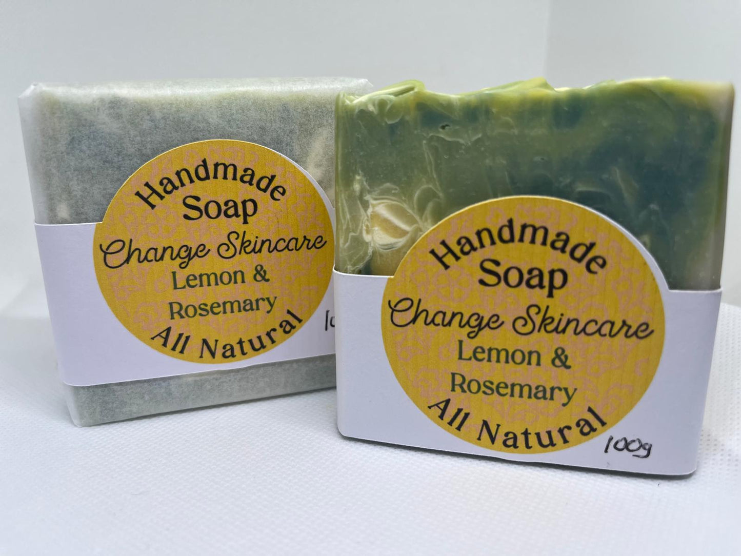 Lemon & Rosemary Natural Soap Bar