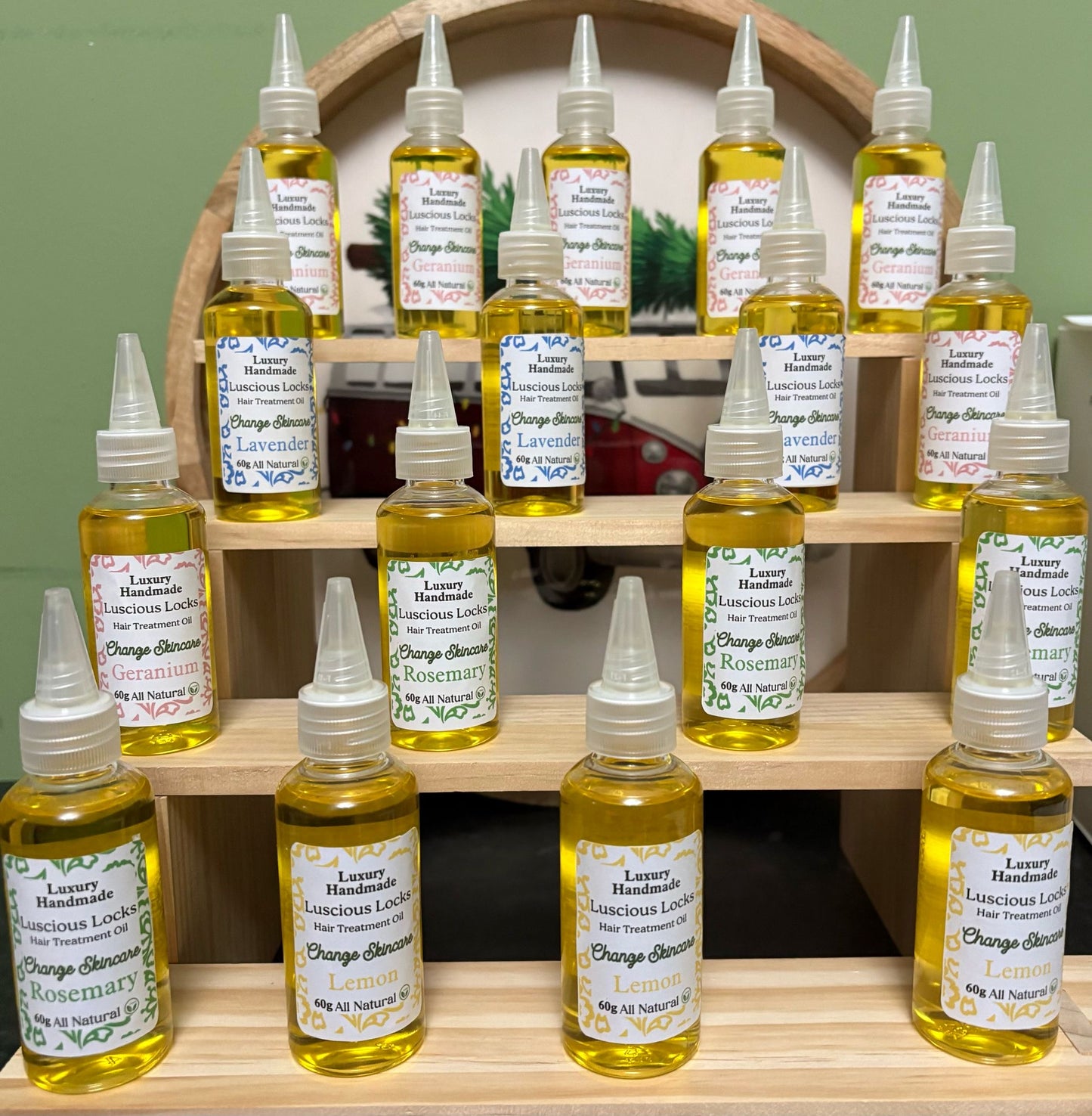Luscious Locks Rosemary Hair Treatment Oil