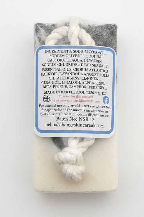 Lavender & Cedarwood Dead Sea Salt Bar