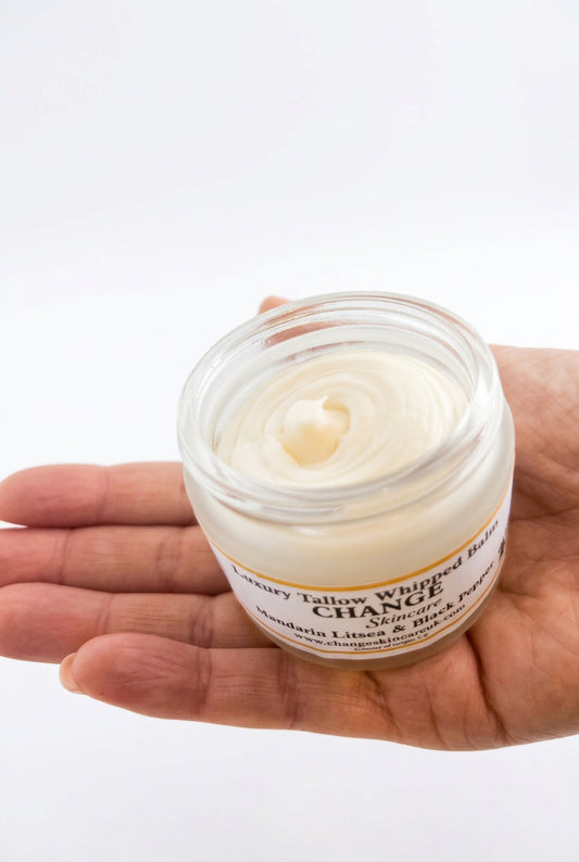 Whipped Tallow Balm for all skin types.