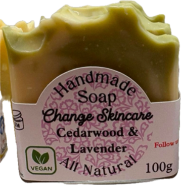 Cedarwood & Lavender Vegan Soap Bar