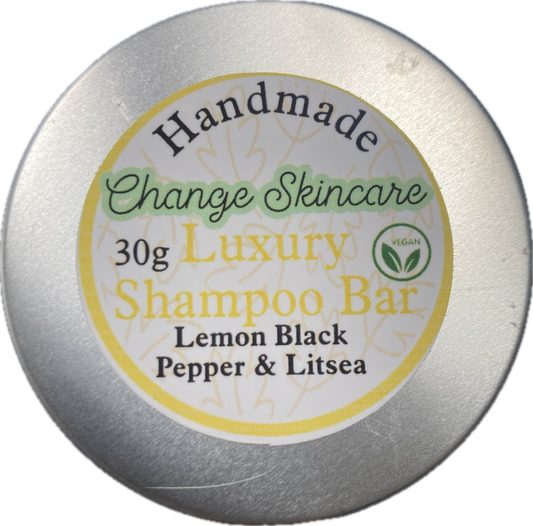 Lemon, Black Pepper & Litsea Shampoo Bar