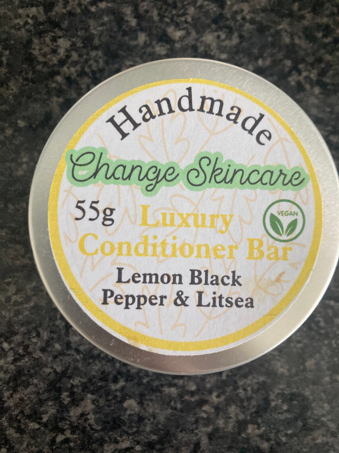 Lemon, Black Pepper & Litsea Conditioner Bar