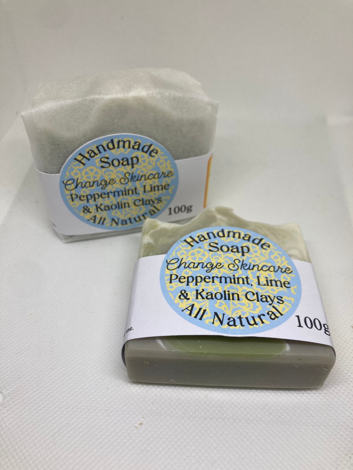 Lime, Peppermint & Kaolin Clay Soap Bar