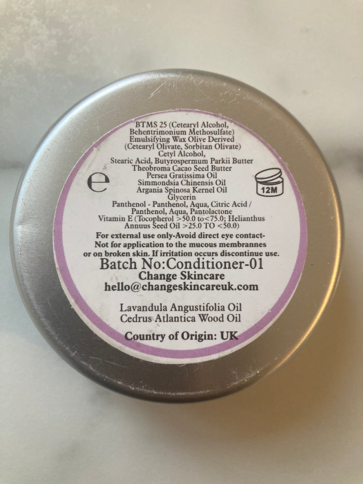 Lavender & Cedarwood Conditioner Bar