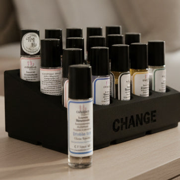 Aromatherapy Pulse Point Oils with Crystal Chips
