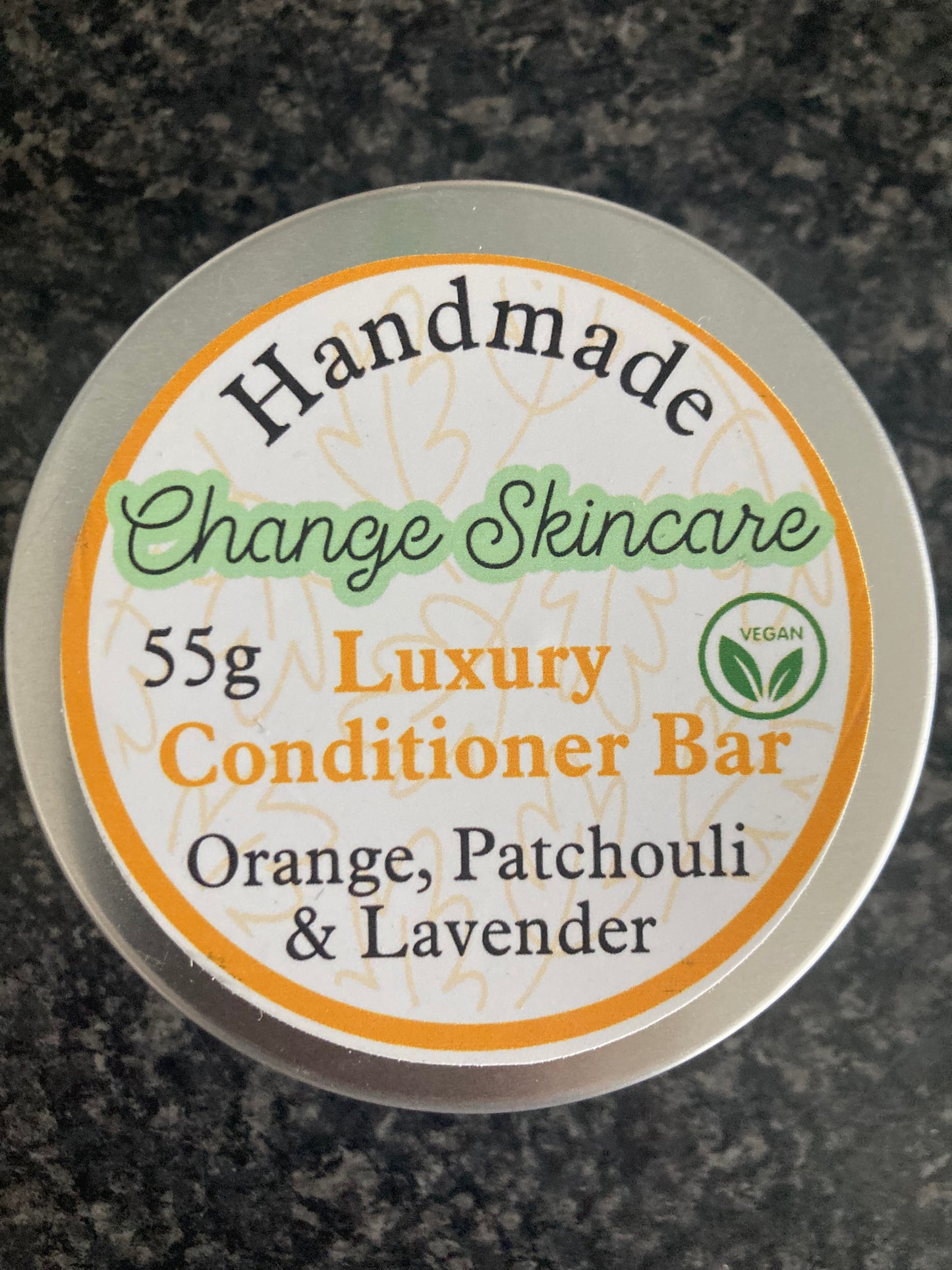 Conditioner Bar with Orange, Patchouli & Lavender