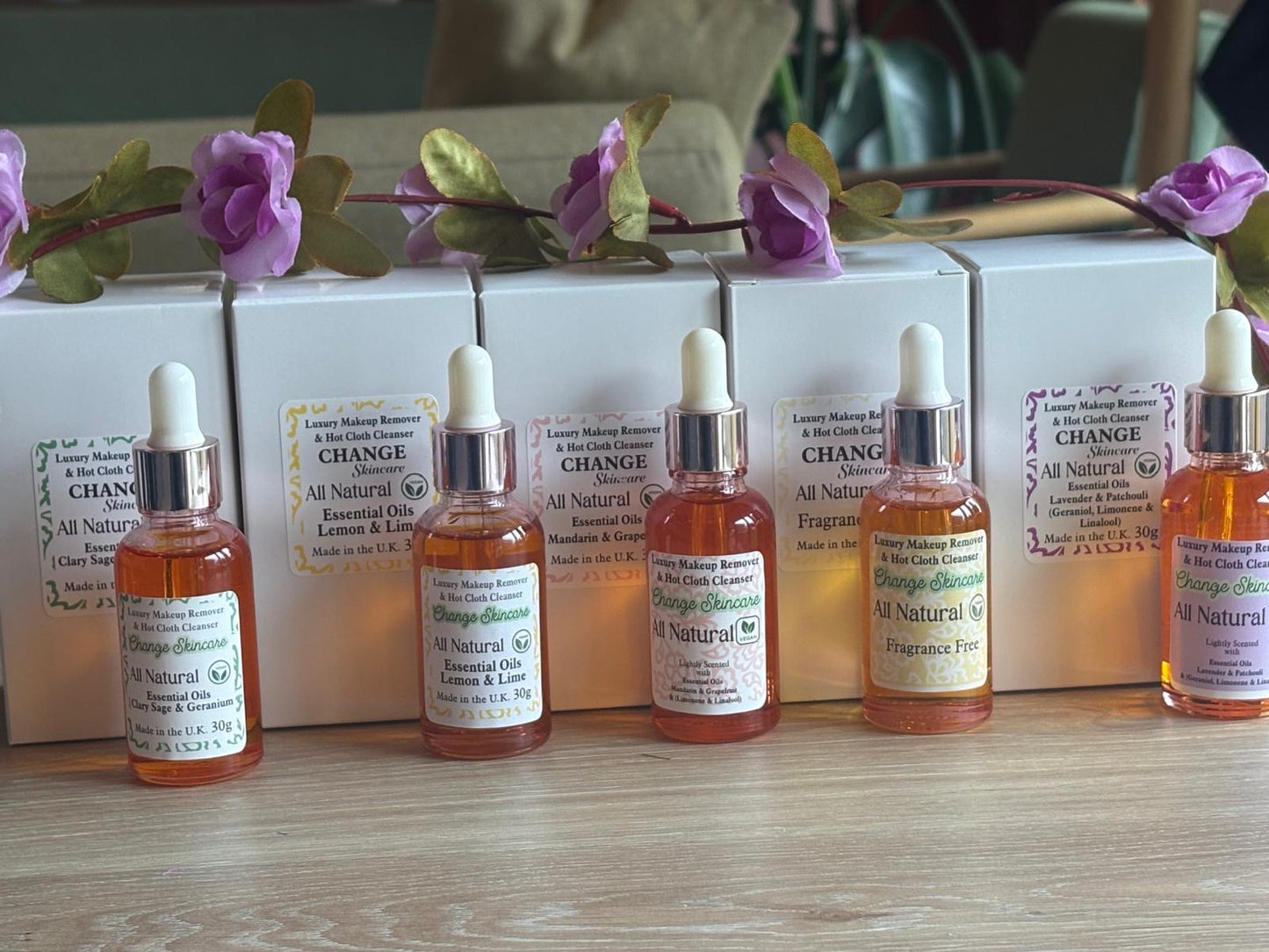 Luxury Hot Cloth Cleanser & Make Up Remover Oil
