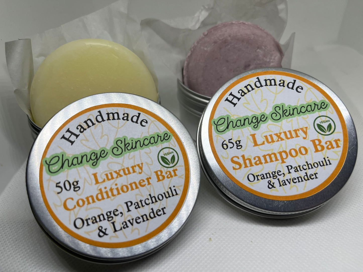 Conditioner Bar with Orange, Patchouli & Lavender