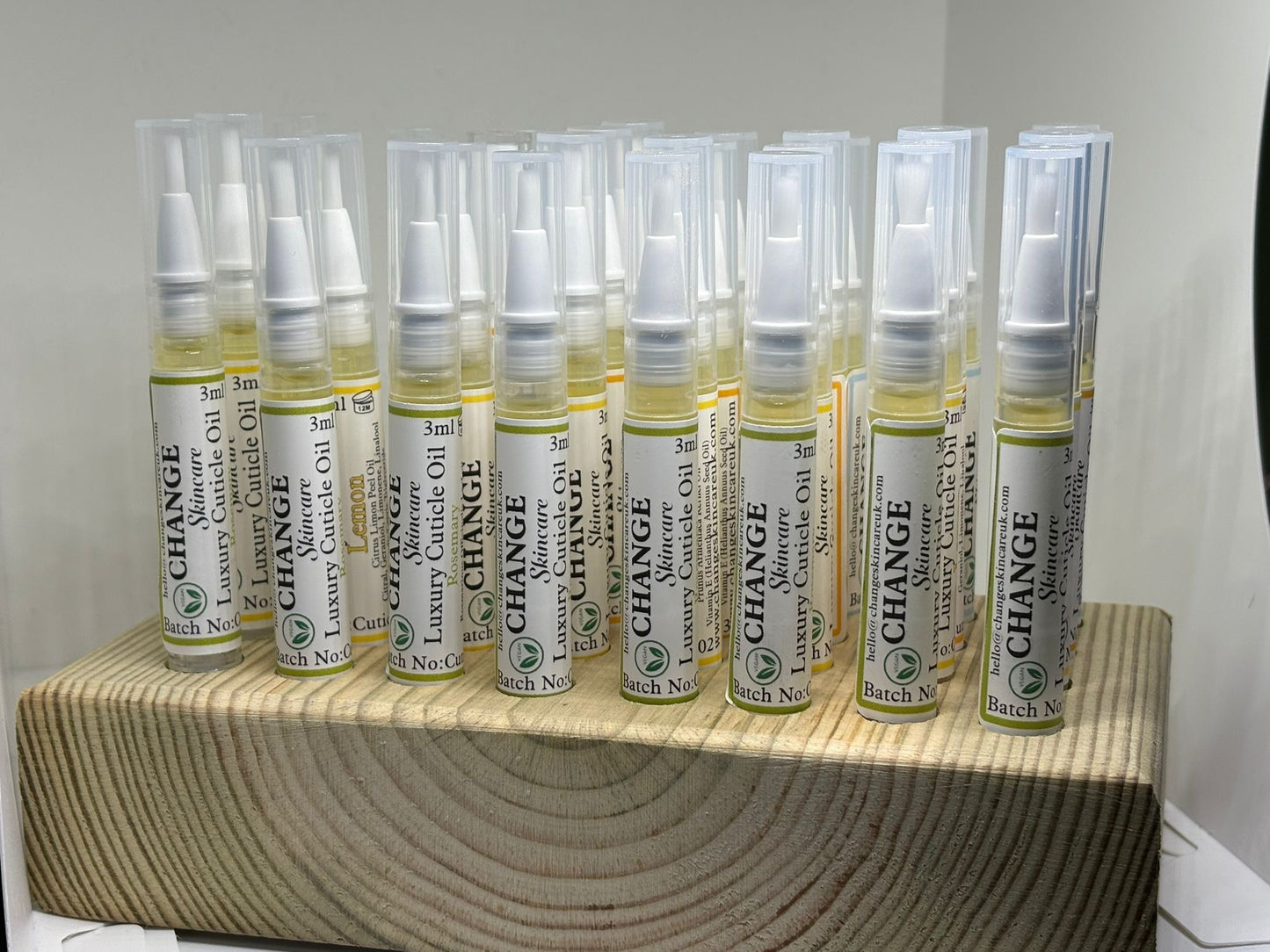 Cuticle Oil Enriched with Essential Oils