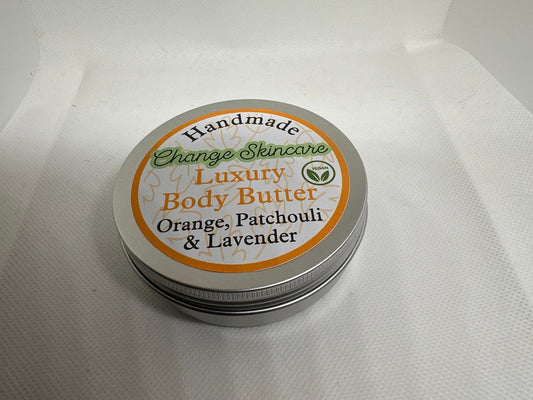 Luxury Body Butter with Orange, Patchouli & Lavender