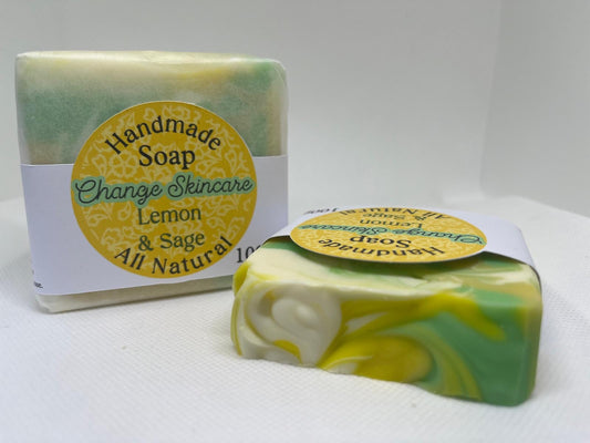 Lemon & Sage Natural Soap Bar