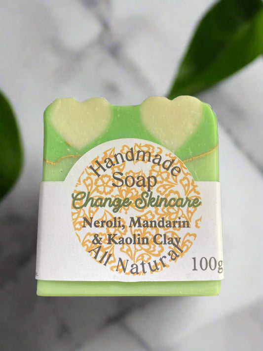 Mandarin, Neroli & Kaolin Clay Soap Bar